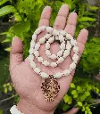 Radha Krishna Locket Tulsi Mala