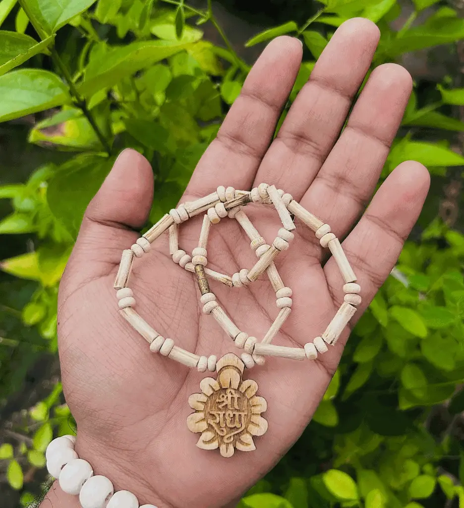 Adivine Radha Locket tulsi Mala type - 2.webp