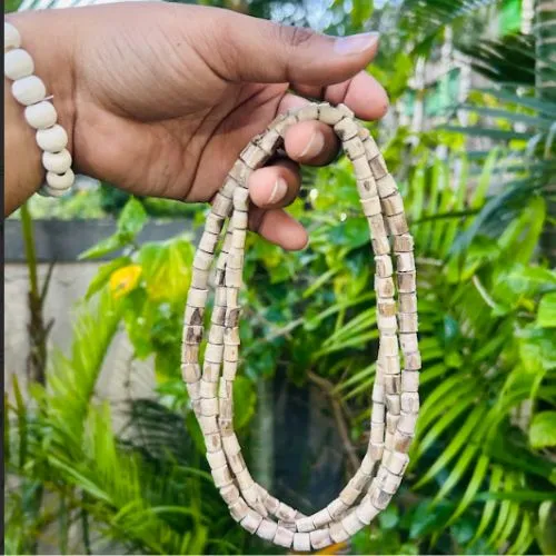 Devi Chitralekha Ji Type Tulsi mala - 3 Rounds