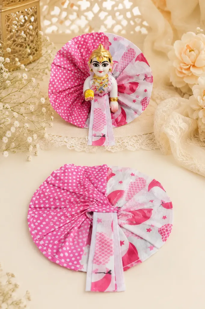 Elegant cotton cream color without bukram Poshakh - size 2 No.