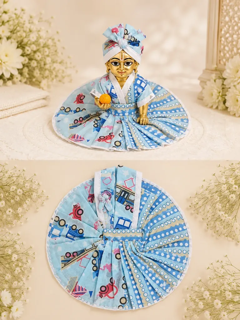 Elegant cotton without bukram Poshakh - size 0 No.