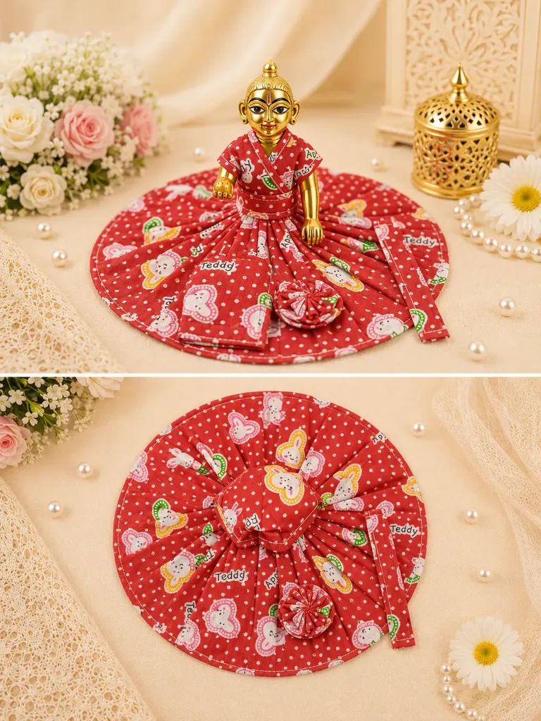 Elegant cotton without bukram Poshakh - size 1 No.