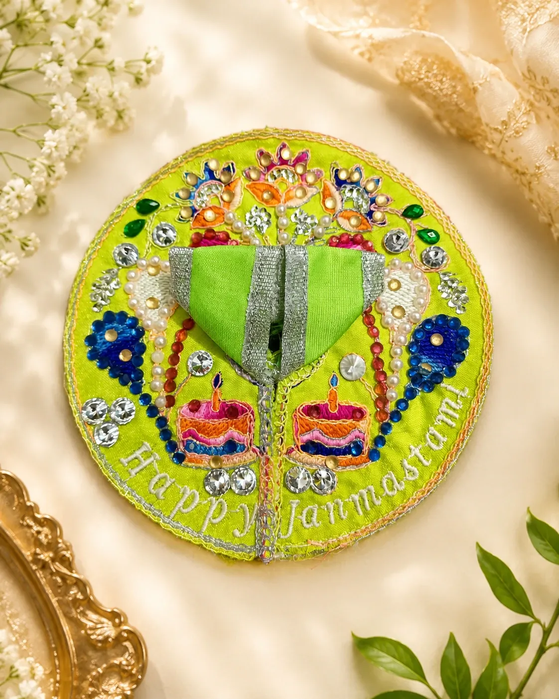 Janmashtami Special Laddu Gopal Poshak - 1 No. Size