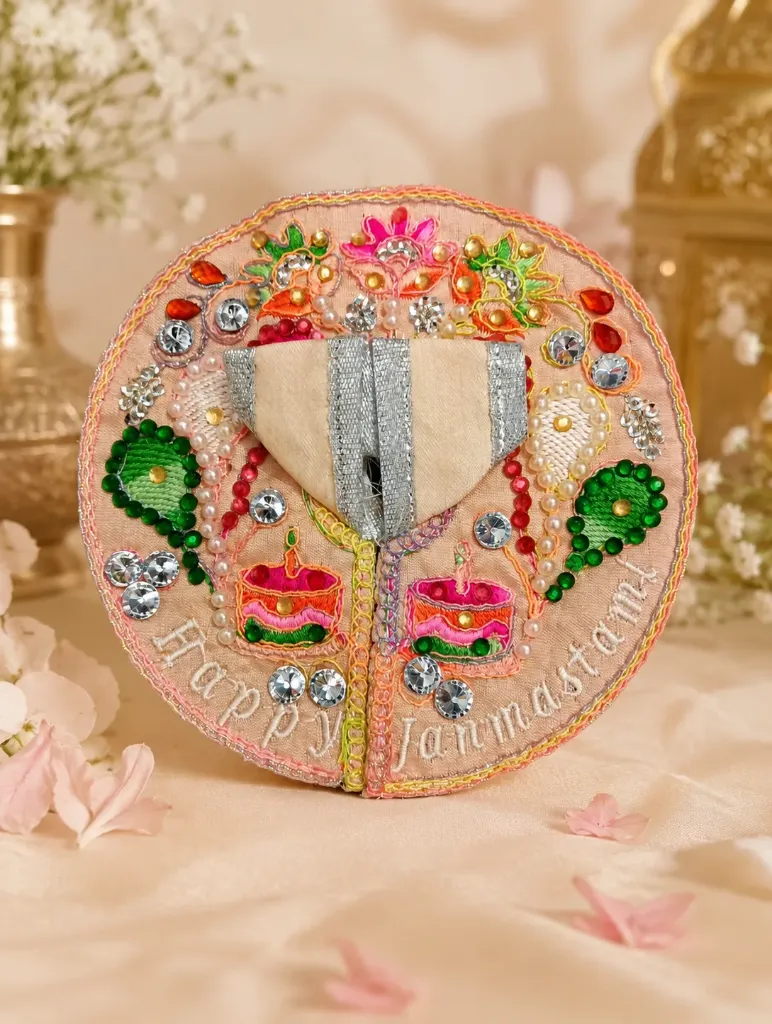 Janmashtami Special Laddu Gopal Poshak - 1 No. Size