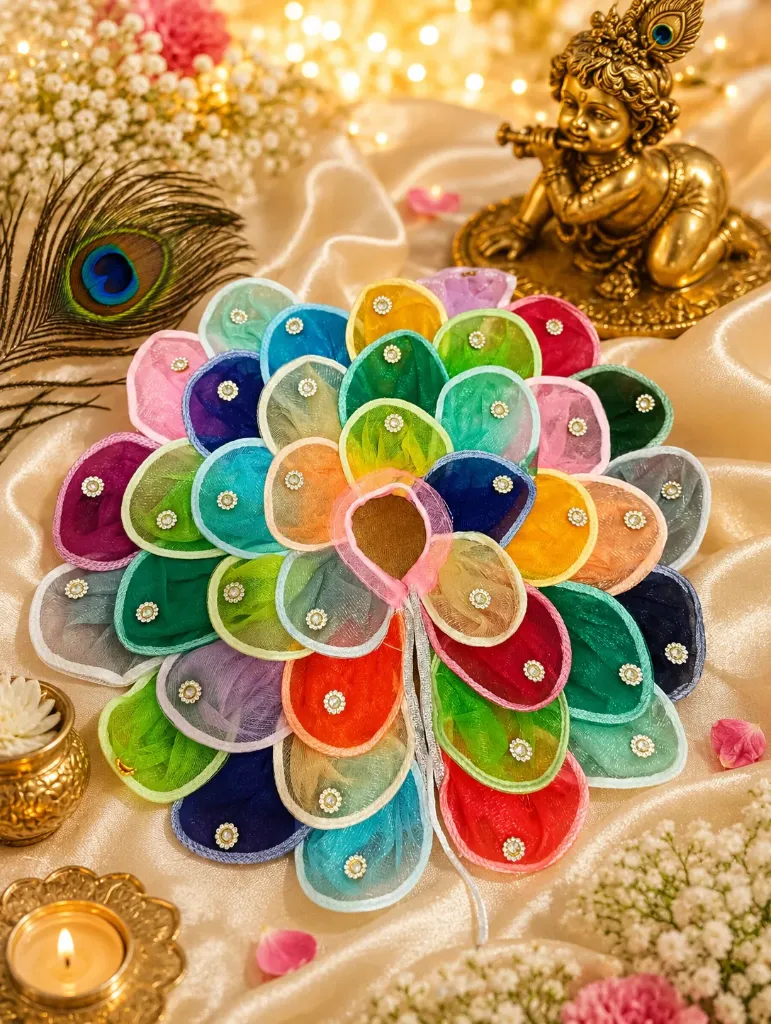 Premium Laddu Gopal Poshak No. 5 - 6 with Pagdi – Janmashtami Special