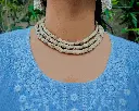 Chitralekha Ji Type Tulsi Kanthi Mala – Three Round