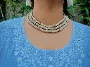 Chitralekha Ji Type Tulsi Kanthi Mala – Three Round
