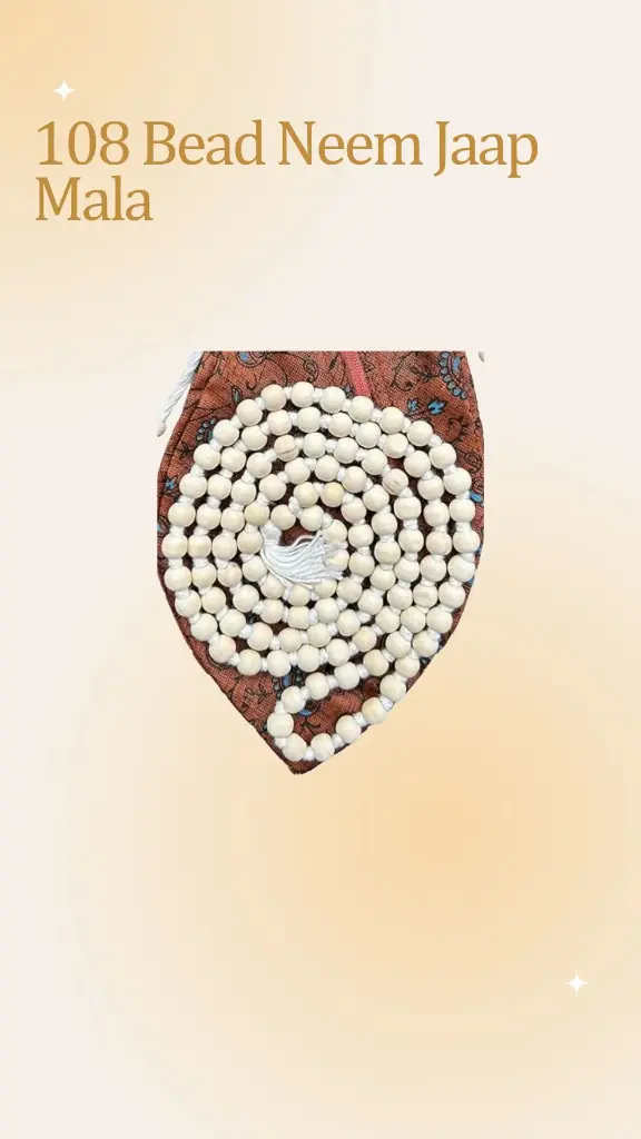 108 Bead Neem Jaap Mala