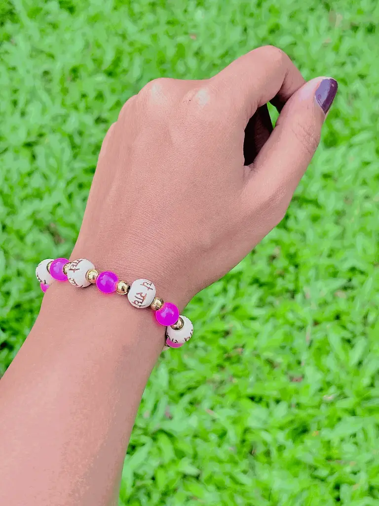 Pink Tulsi Bracelet
