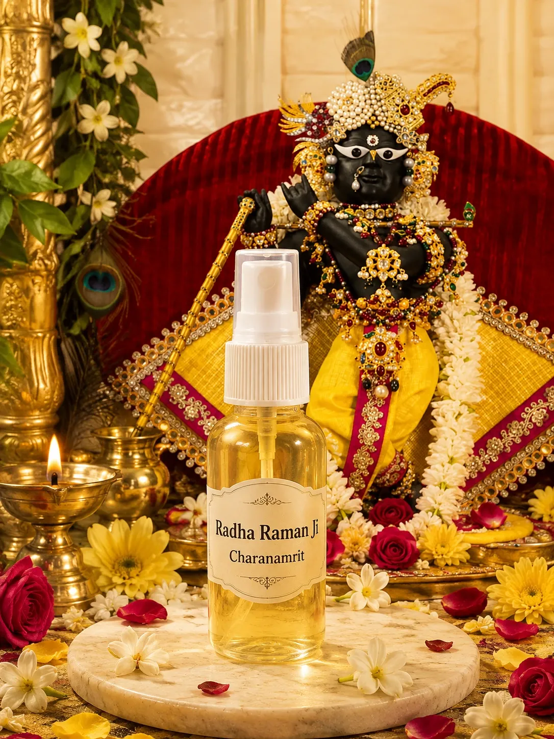 Shri Radha Raman Ji Charanamrit