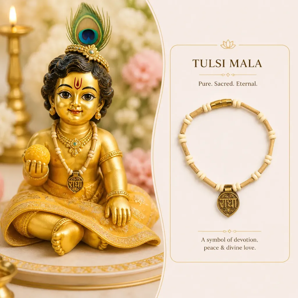 Laddu Gopal Special Tulsi Mala for Thakur Ji