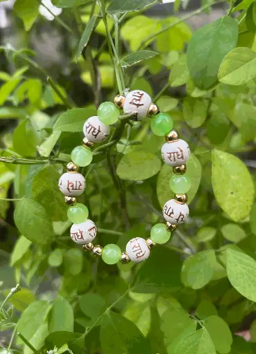 Green Tulsi Bracelet